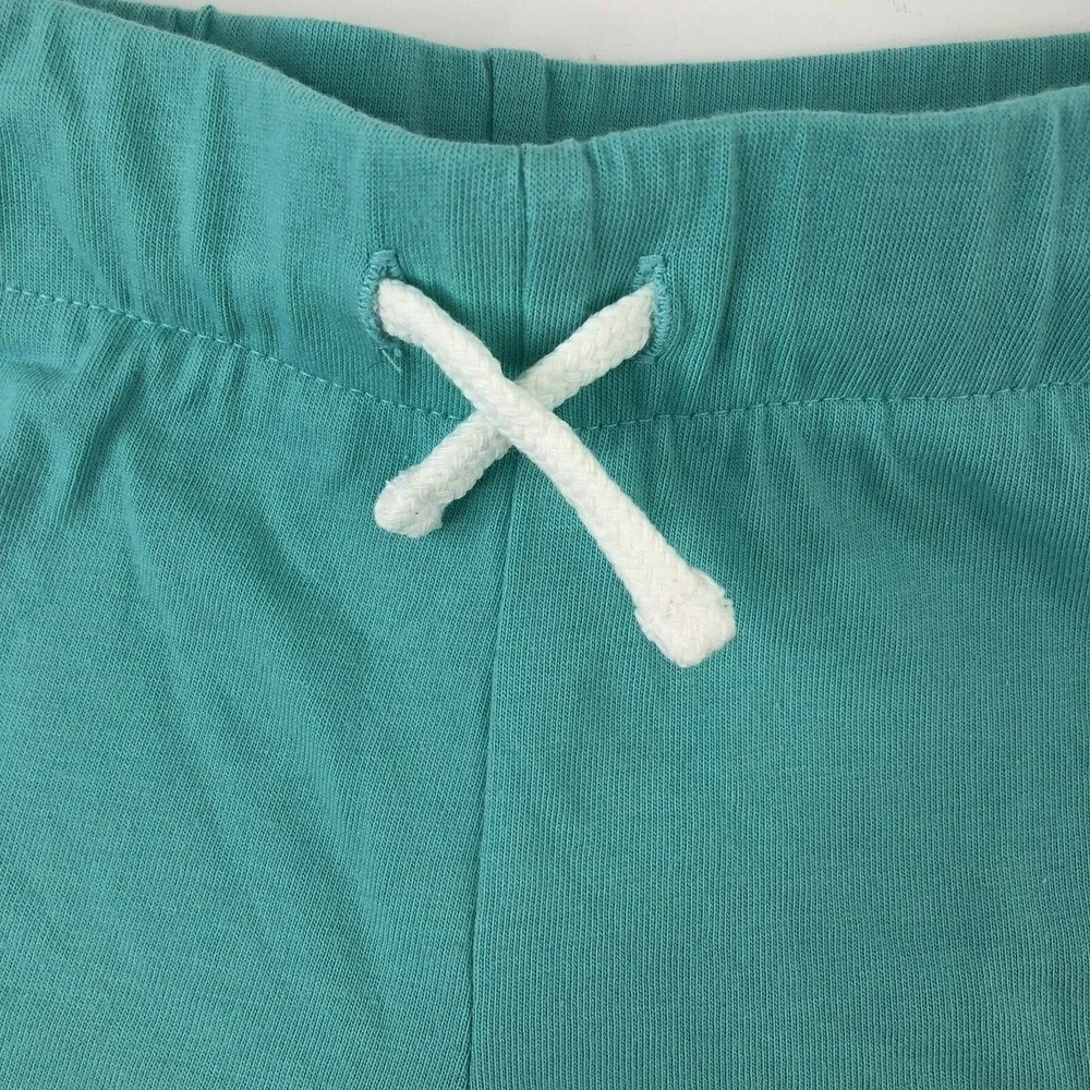 Old Navy Girl's Soft Shorts‎ Size XS 5 Green Elastic Waist NEW